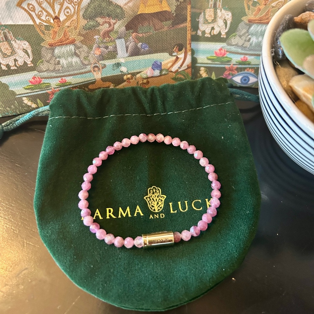 *SOLD* Karma and Luck Healing Devotion Tourmaline Bracelet